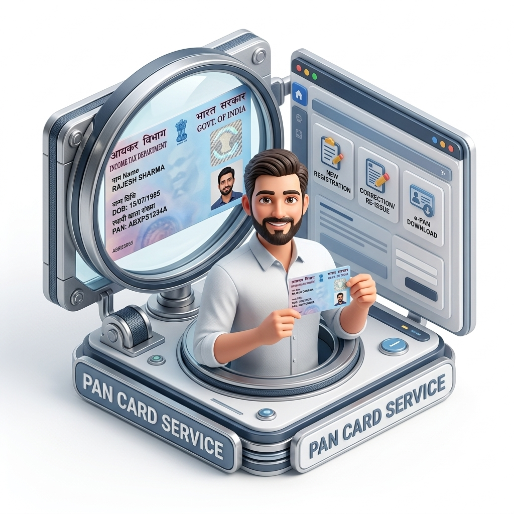 PAN Card Services​
