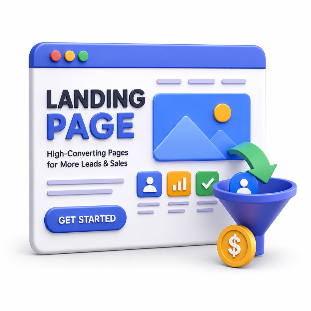 landing page design
