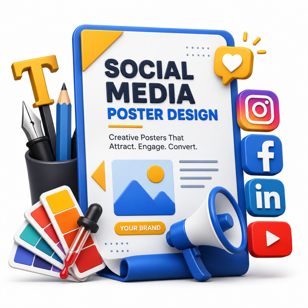 social media poster design